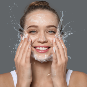 1 Limpieza facial  profunda  + luz led