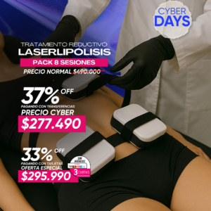 Laserlipólisis 8 ses.