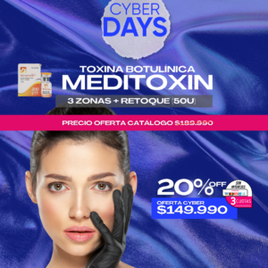 Meditoxin 3 Zonas + Retoque (50U)