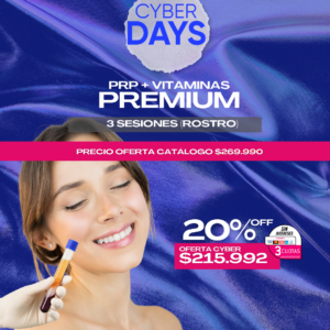 PRP + Vitaminas Premium 3 ses.