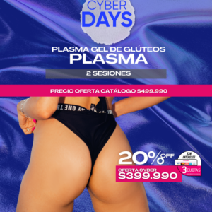 Plasma Gel de Glúteos 2 ses.