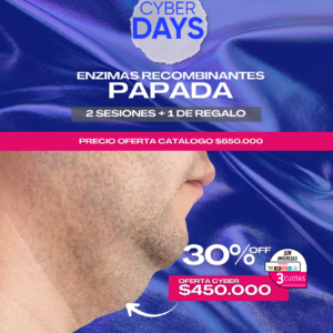 Enzimas Recombinantes Papada 2 ses. + 1 Regalo
