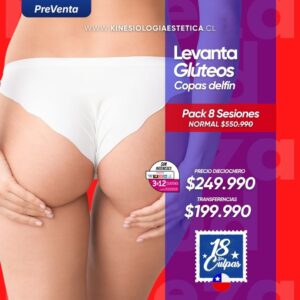 Levanta Glúteos Copas delfín