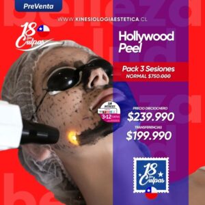 Hollywood Peel Pack 3 ses.
