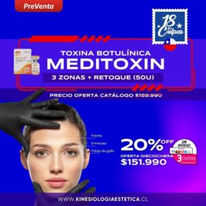 MEDITOXIN 3 ZONAS + RETOQUE (50U)