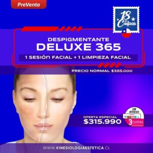 DESPIGMENTANTE DELUXE 365 1 ses. FACIAL + 1 LFP