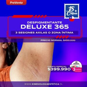 DESPIGMENTANTE DELUXE 365 3 ses. AXILAS O ZONA ÍNTIMA