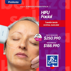 HIFU Facial 1 ses. tercio